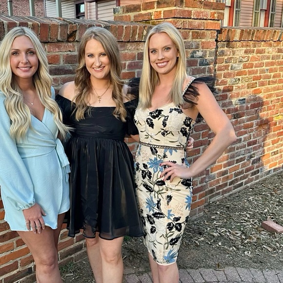 Lulu’s Show Stopper Cream Embroidered Sequin Midi Dress - Size S - Picture 7 of 8